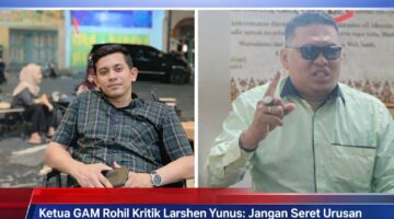 Ketua gerakan Aktivis Muda Rohil Kritik Narasi Larshen Yunus : Jangan Seret Urusan Privat ke Panggung Politik