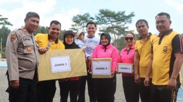 Semarak HUT Kemerdekaan Ke-81 RI, Polres Toraja Utara Gelar Olahraga dan Lomba Tradisional Bersama Bhayangkari dan Masyarakat