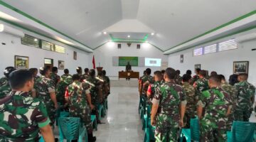 Kasdim 1411/Bulukumba Pimpin Kegiatan Peningkatan Kemampuan Apkowil TA 2026