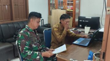 Babinsa Bonto Barua Laksanakan Puldata Ter, Perkuat Pembinaan Wilayah