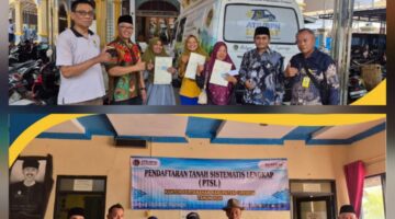 Kantah Kabupaten Cirebon Jadikan Moment Hari Santri Nasional Sebagai Berkah Untuk Masyarakat Penerima Sertipikat Ptsl  Dua Desa di Kecamatan Susukan