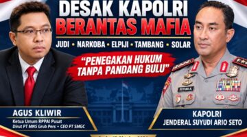 Agus Kliwir Minta Kapolri Bongkar Jaringan Mafia